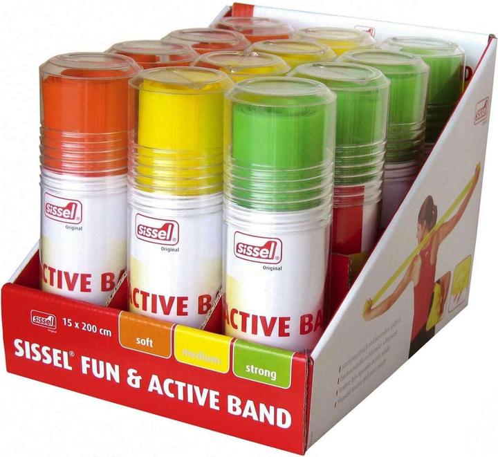 Actual product image Sissel Fun & Active Band Set (2 m, Strong, Medium, Easy)