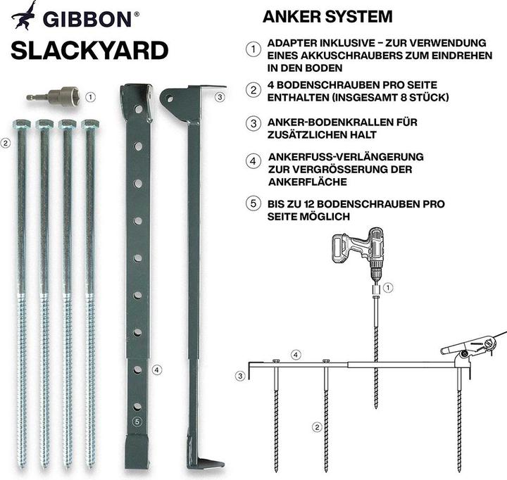 Produktbild Gibbon SlackYard Set (Garden Kit)