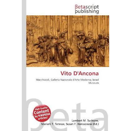 Vito D'Ancona, Fachbücher von Lambert M. Surhone, Miriam T. Timpledon, Susan F. Marseken
