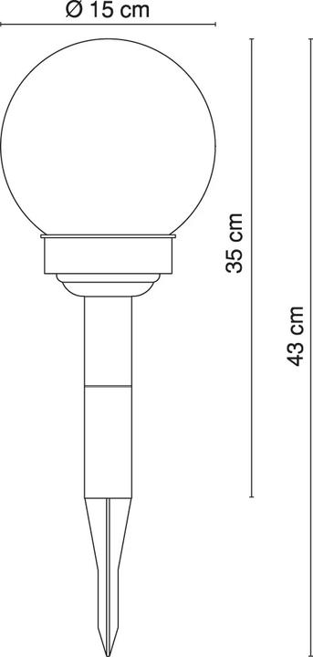 Image du produit Globo Lumière solaire (IP44)