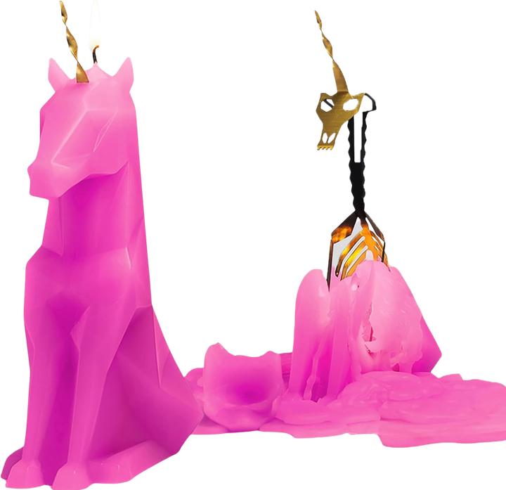 Actual product image 54Celsius Candle PyroPet Einar, Pink, Features: None (1 pcs.)