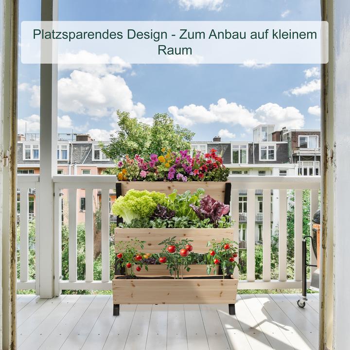 Produktbild Relaxdays Vertikalbeet