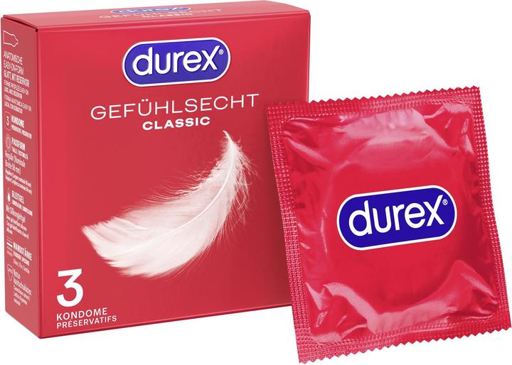 Actual product image Durex Gefühlsecht Classic (3 pcs.)