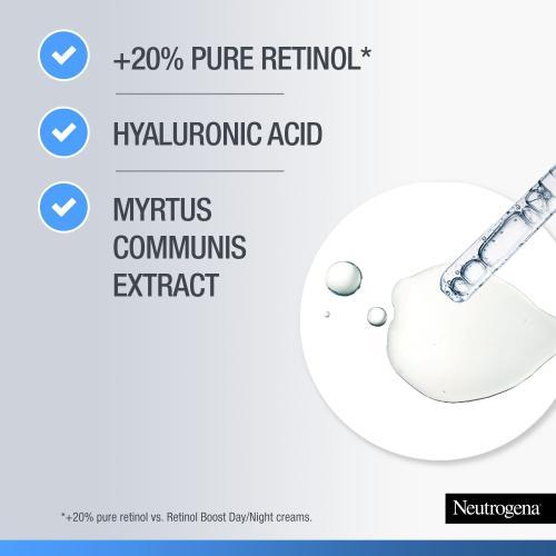 Actual product image Neutrogena Retinol Boost (50 ml, Day cream, Up to SPF 10)