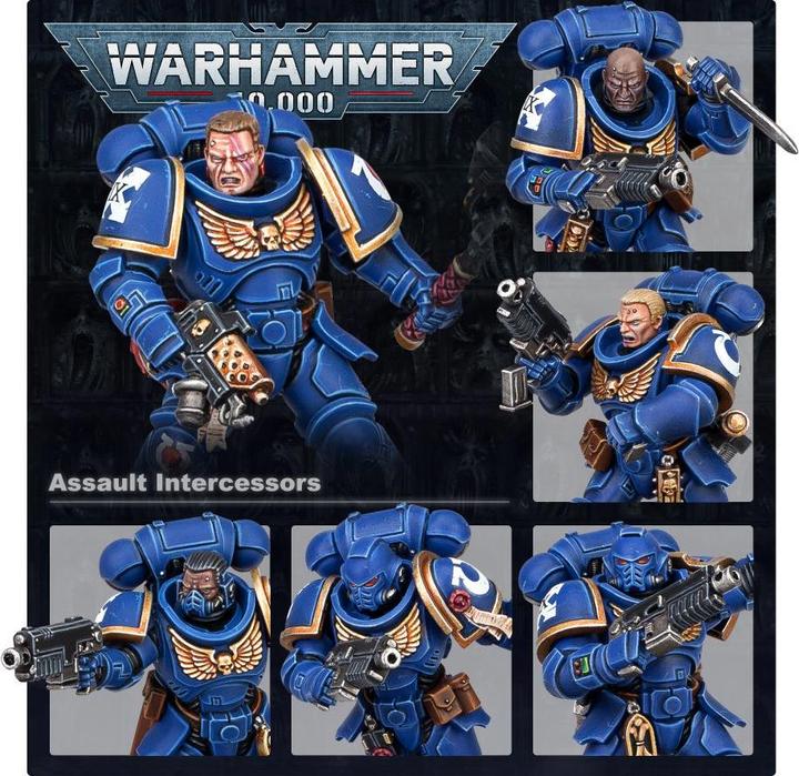 Image du produit Games Workshop Space Marines - Intercesseurs d'attaque (Matières plastiques)