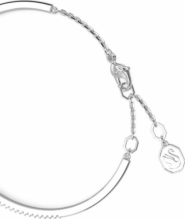 Produktbild Swarovski Mesmera Armreif Verschiedene Schliffe Weiss (17.30 cm, Swarovski Metall)