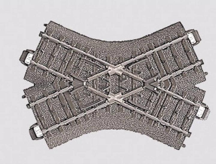 Märklin H0 C-track (with ballast) 24649 (Track H0)