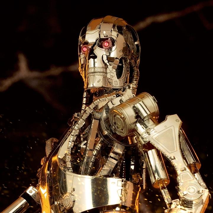 Actual product image Metal Earth Iconx Terminator - T-800 Endoskeleton