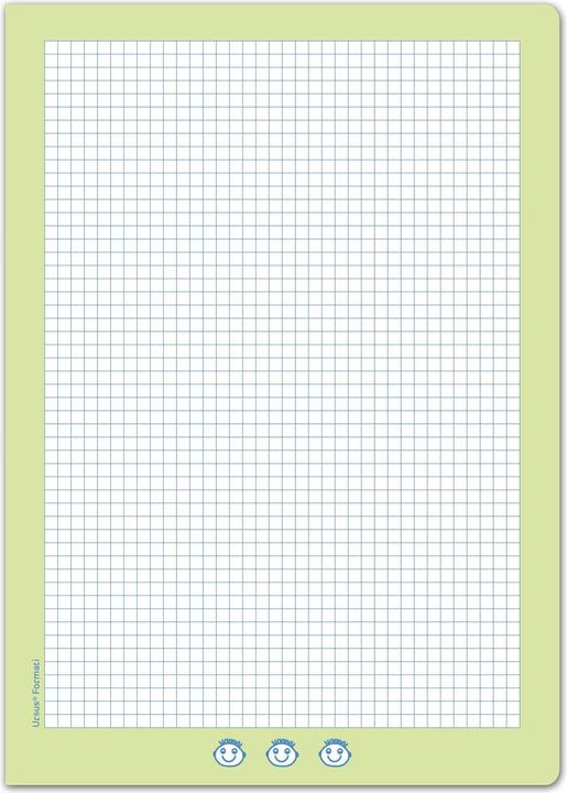 Actual product image Ursus Exercise Book Plus R.400, A4, Squared, Blue (A4, Checked, Soft cover)