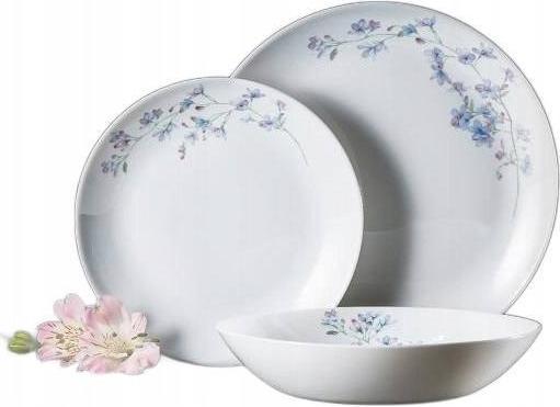 Serwis obiadowy dla 6 osób Linum 18-elementowy