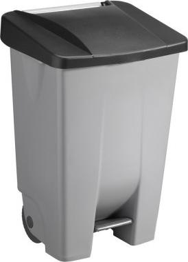 Produktbild Sunware Basic Abfalleimer 80L grau schwarz (80 l)