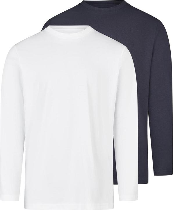 Produktbild Ragman 2er Pack Basic Langarmshirt (S)