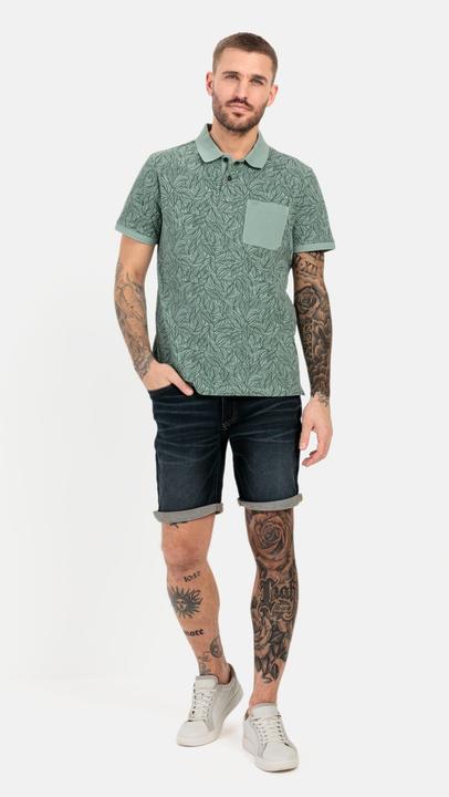 Immagine prodotto Camel Active Polo in piqué di puro cotone con stampa floreale all-over (S)