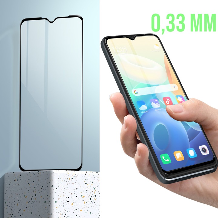 Produktbild Avizar 9H Härtegrad Glas-Displayschutzfolie (1 Stück, Vivo Y16)