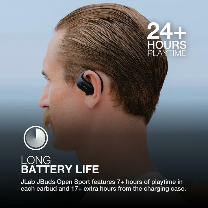 Actual product image JLab Audio JBuds Open Sport (ANC, 9 h, Wireless)