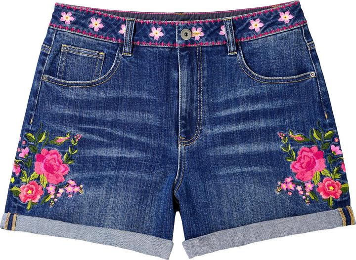 Actual product image Joe Browns Floral Embroidered Shorts