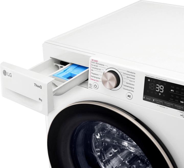 Image du produit LG F4WV708P1R (8 kg, Gauche)