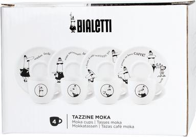 Produktbild Bialetti Y0TZ033 Set 4 Mokatassen Carosello (50 ml, 4 x)