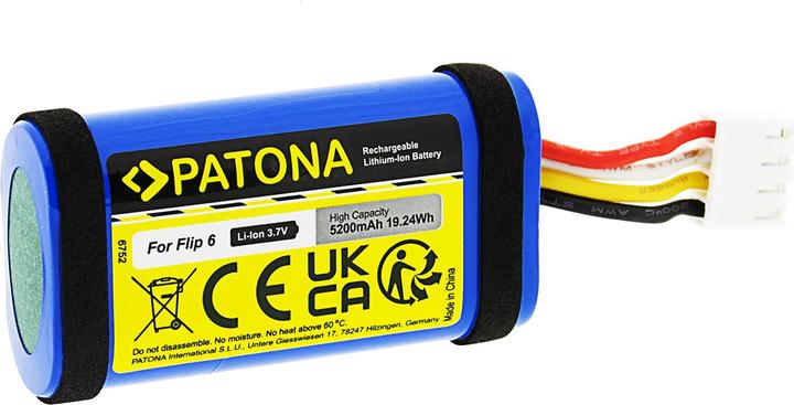 Patona Battery JBL Flip 6 (Audio spare part)