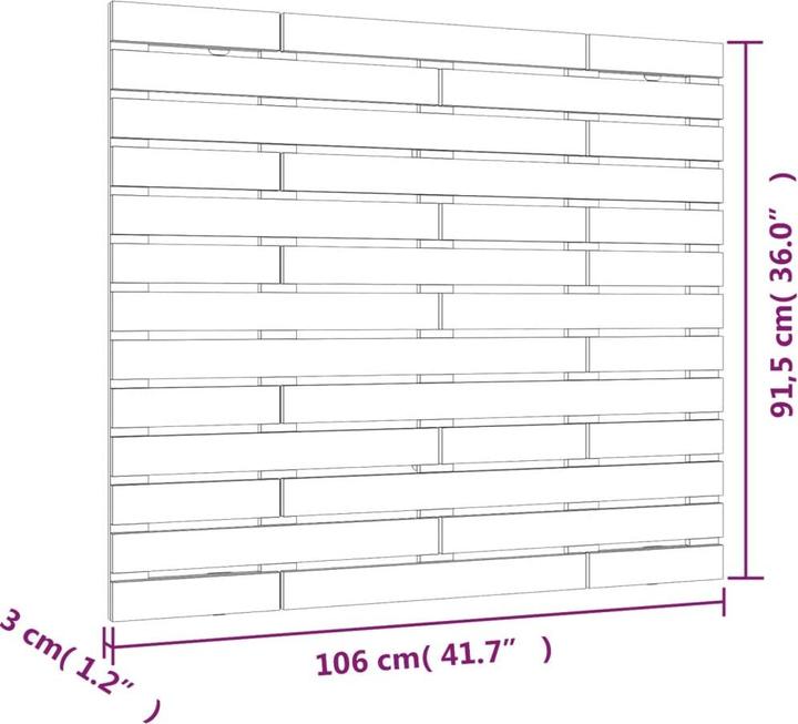 Immagine prodotto VidaXL Oksiutka (106 x 3 x 91,5 cm)