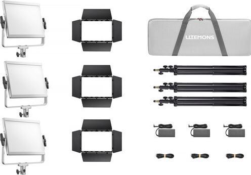 Produktbild Godox Litemons LP600R 3 light kit (Flächenleuchte)