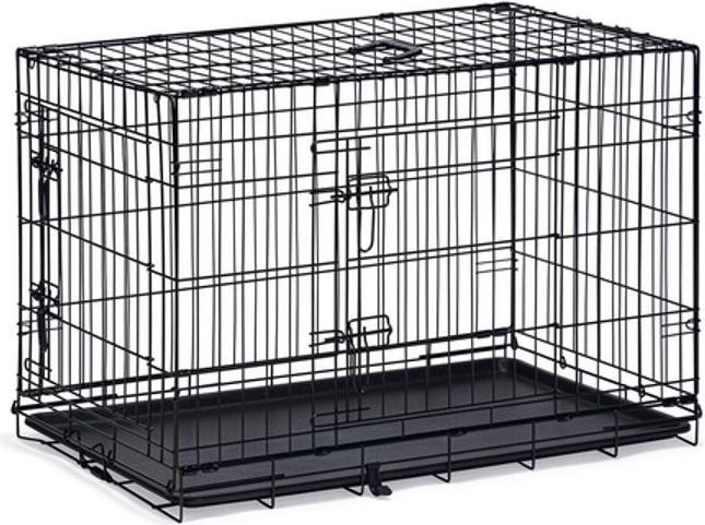 Beeztees Cage métallique 2 portes (Chenil pour chiens)