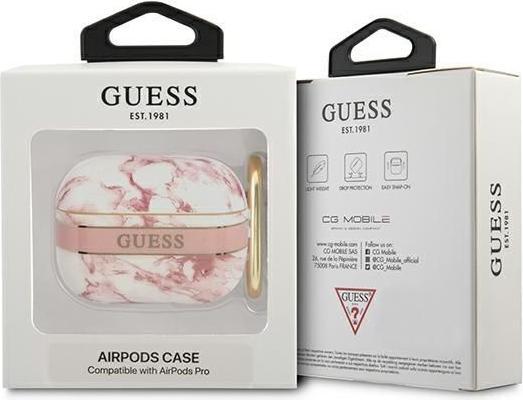 Image du produit Guess GUAPHCHMAP Coque AirPods Pro rose (Sac pour écouteurs)