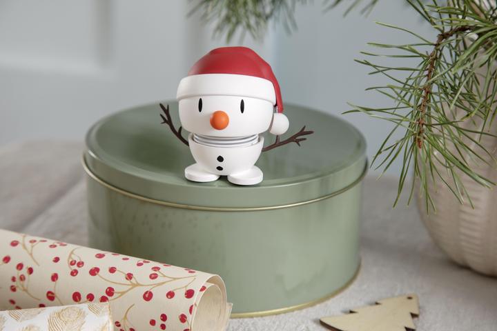 Produktbild Hoptimist Aufsteller Bumble Soft Snowman S 6.2 cm x 6.9 cm, Weiss