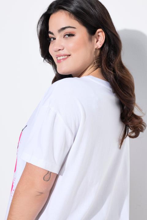 Image du produit Angel of Style T-Shirt, oversized, Graffitti-Schriftzug (50)