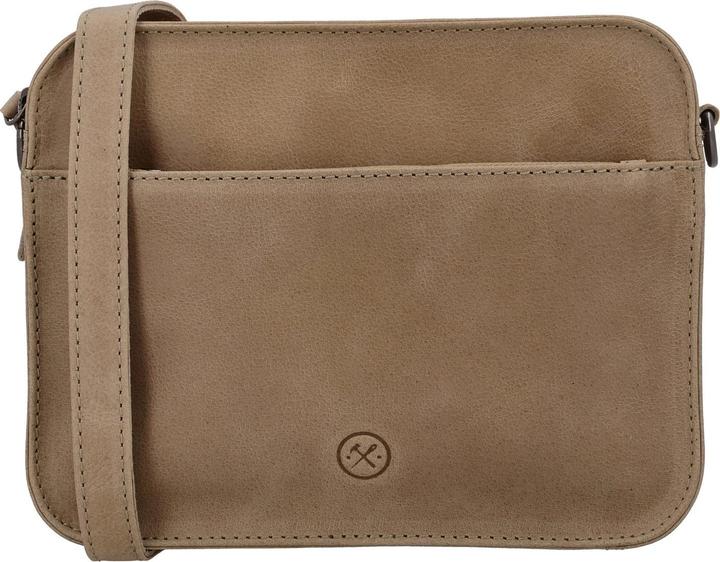 Produktbild Hide & Stitches Next Navajo Schoudertas - Crossbody - Leer - Schouderband - Zand -