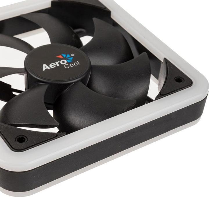 Actual product image AeroCool Edge 14 LED fan, RGB (140 mm, 1 x)