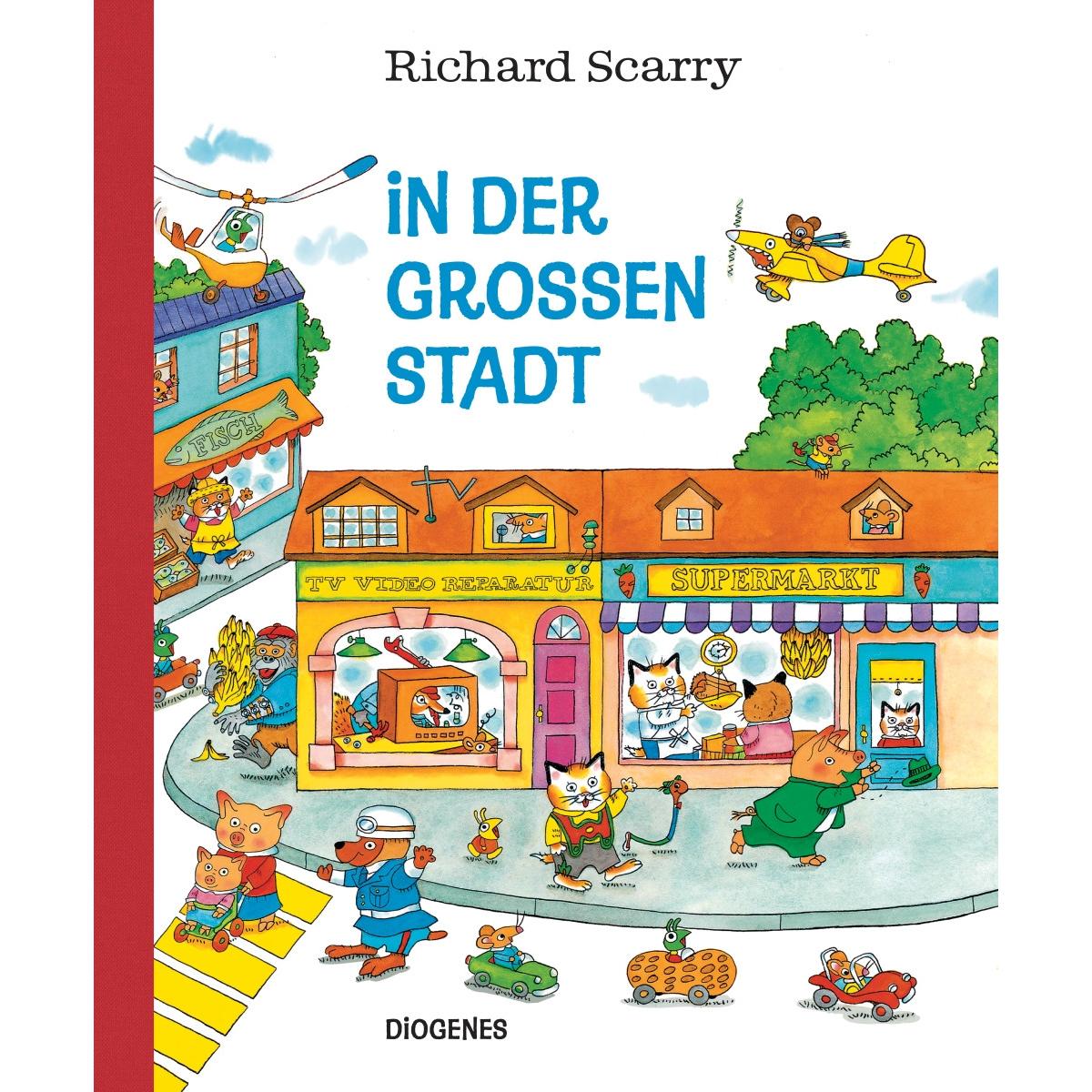 In der grossen Stadt, Kinderbücher von Richard Scarry