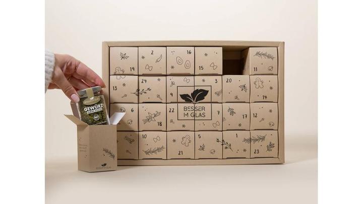 Produktbild Besser im Glas Gewürz Adventskalender