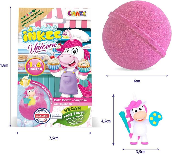 Actual product image Craze Unicorn (Bubble bath, 130 g)