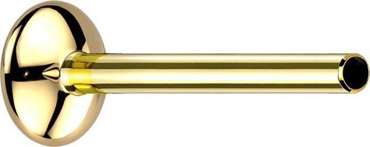 Produktbild Star Piercing Micro Threadless UFO Labret-Stab vergoldet (ohne Messing, Titan)