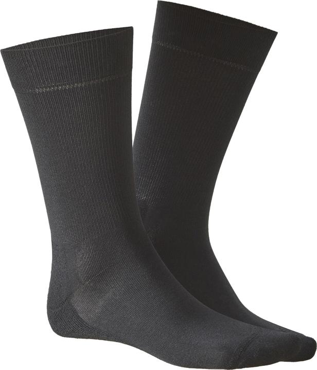 Actual product image Hudson One for all (3-pack) men's socks, colour 005 black, size 43-46 (Single pack, 43 - 46)