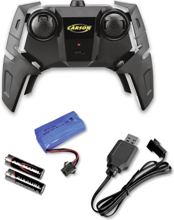 Actual product image Carson 1:16 RC Peug.Rally 3008 DKR LOEB 19 100% (RTR Ready-to-Run)