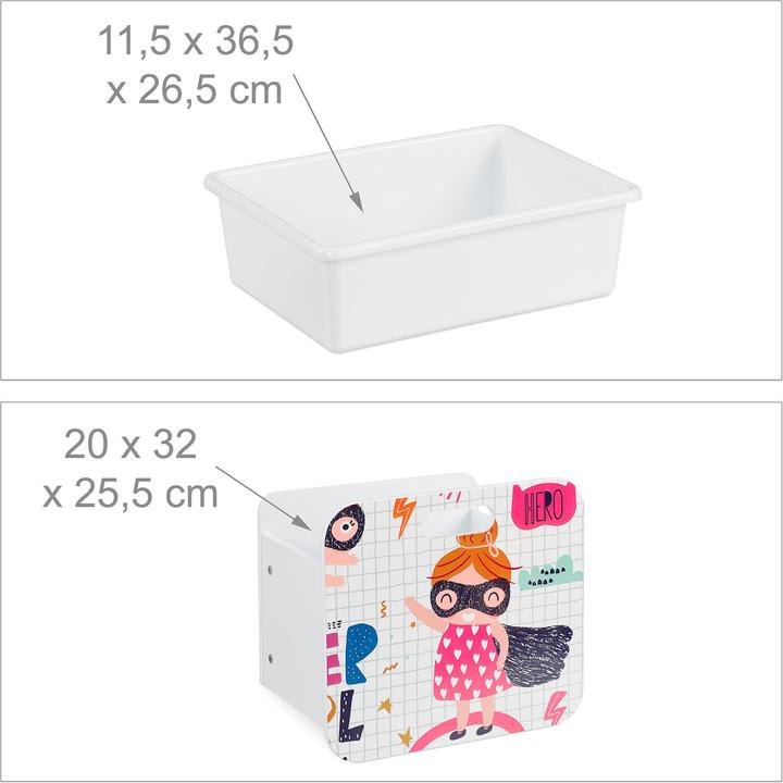 Actual product image Relaxdays Children's shelf