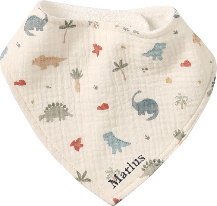 Actual product image Vertbaudet 3er-Pack Baby Halstücher im Bandana-Style DACKEL (12 months)