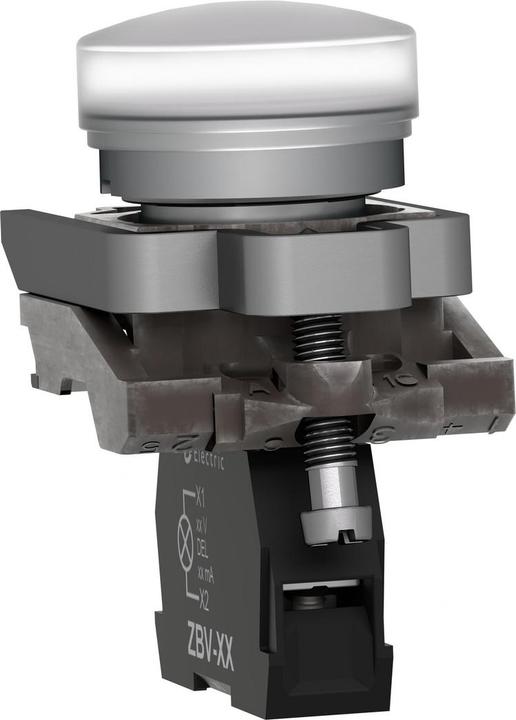 Actual product image Schneider Electric Indicator lamp BA9s 250VAC white XB4BV61