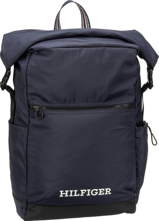 Actual product image Tommy Hilfiger Courier Backpack Hilfiger Rolltop Backpack