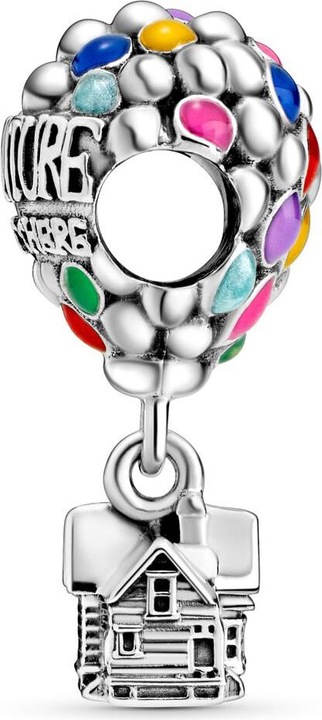 Actual product image Pandora Disney Pixar’s Oben Haus und Ballon (Silver 925, Enamel)