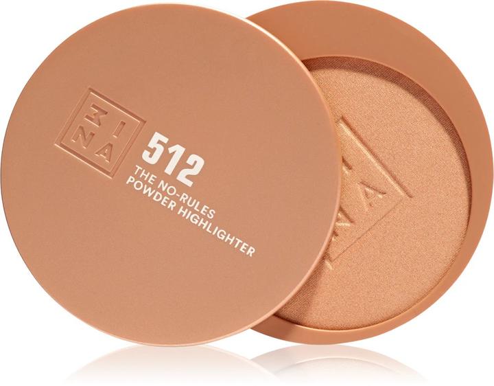 Actual product image 3INA The No-Rules Powder (mother-of-pearl gold)