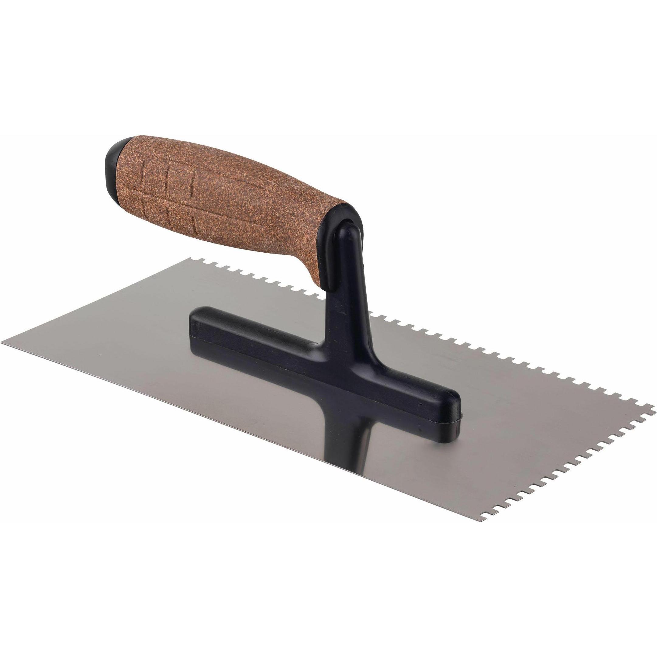 Awtools, Cazzuola + Spatola, Paca Metalowa 270mm Uchwyt Z Korka Na Poliamidowej Stopce Ząb 10