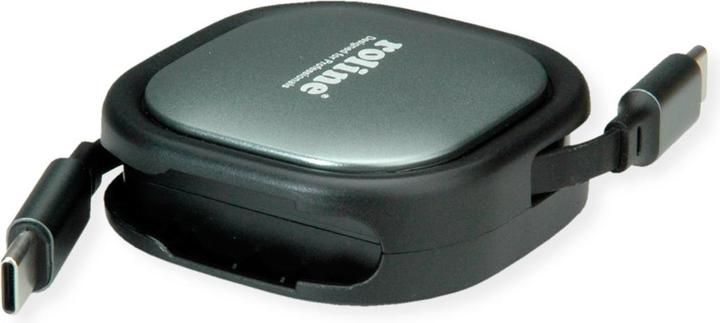 Image du produit Roline Câble rétractable USB2.0 C-C ST/ST (1.20 m, USB 2.0)