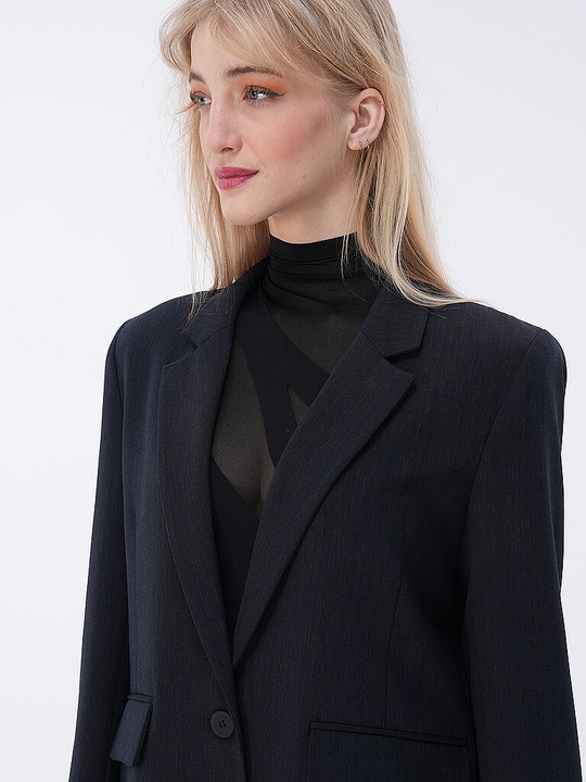 Produktbild Selected Femme Oversize Einreihiger Blazer (36)