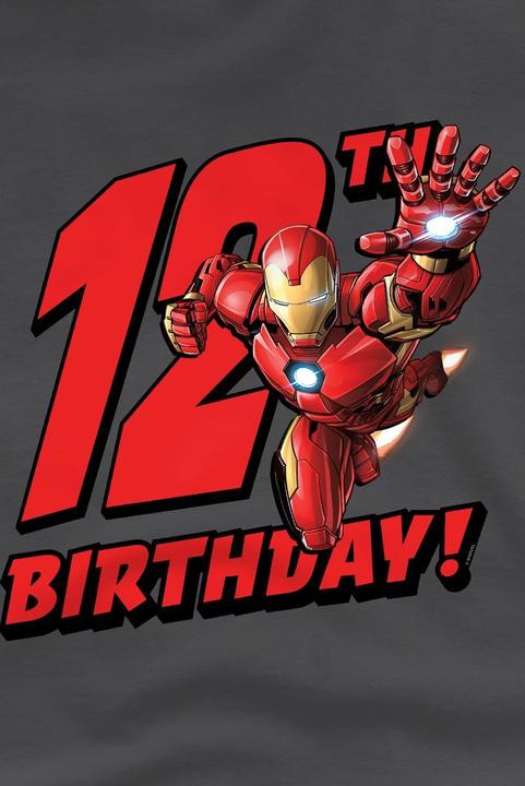Produktbild Iron Man TShirt 12er Geburstag (152, 158)