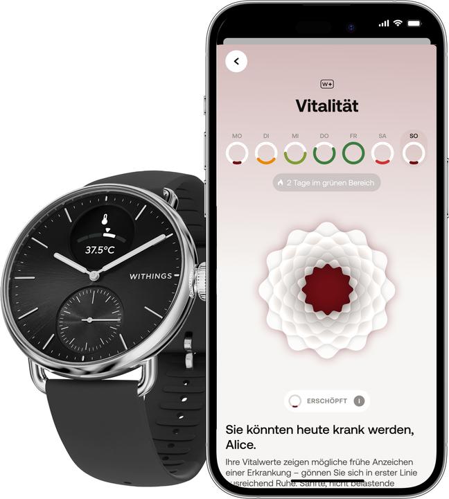 Produktbild Withings ScanWatch 2 (38 mm, nur WLAN)