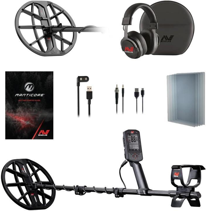 Actual product image Minelab MANTICORE. Metaaldetector specialist.