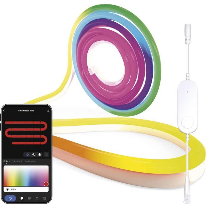 Emos, Striscia LED, Gosmart LED Neon Strip 3m (RGBIC, 300 cm)